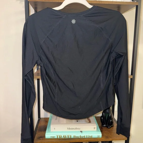 🟡🟡Athleta Floral Zip Up Rash Guard - Picture 4 of 4